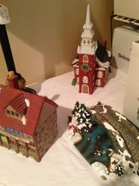 Fabulous selection of Dept. 56 holiday houses,  buildings, and accessories.