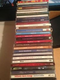 Many CD's