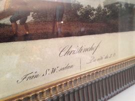 "Christinchop" -  framed art