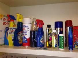 Cleaning supplies