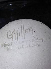 G Miller pottery - made in the U.S.A.