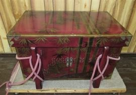 Oriental Table w/2 Doors