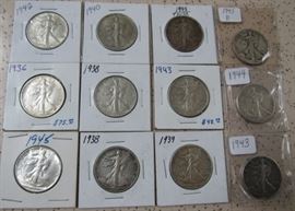 Walking Liberty Silver Half Dollars - All 1 Lot