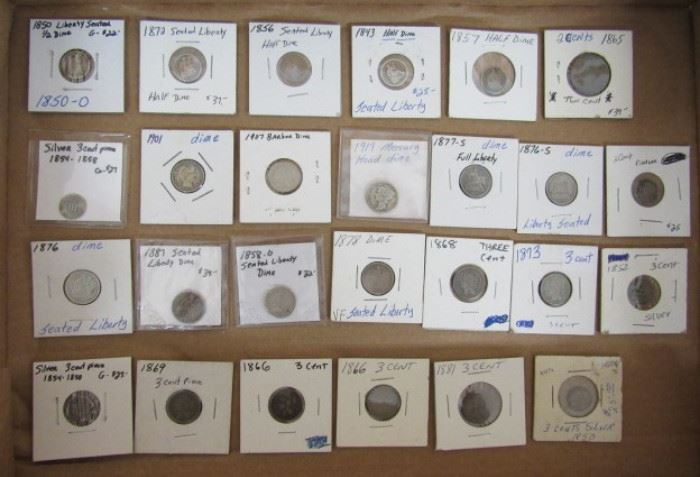 Group of Coins - All 1 Lot - Variety of Early Coins