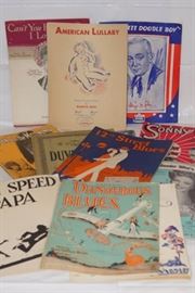 Vintage Sheet Music and More