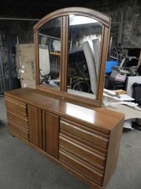 Triple Dresser with mirror.