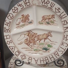 Western dinner plates