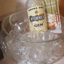 Vintage Punch Bowl