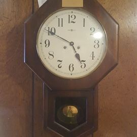 Vintage Howard Miller "Regulator" Wall Clock