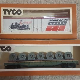 Detail, Tyco Train Cars