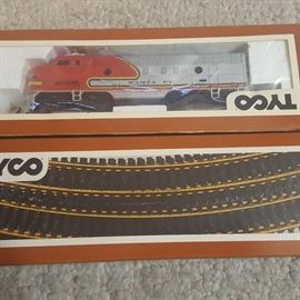 Tyco Engine and Track