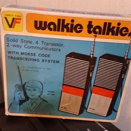 Vanity Fair Walkie Talkies, in box