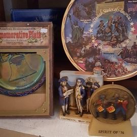 Several Bicentinnial collectables