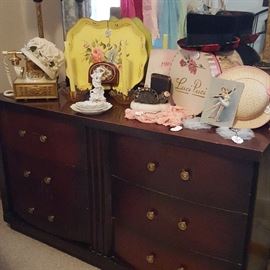 Dresser with Mirror, Circa 1940