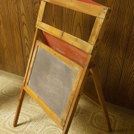 Child's Chalkboard Easel