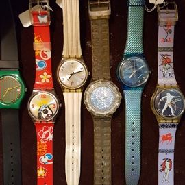 Highly collectable watches from Swiss watchmaker, Swatch