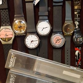 Over a dozen Highly watches from Swiss watchmaker, Swatch
