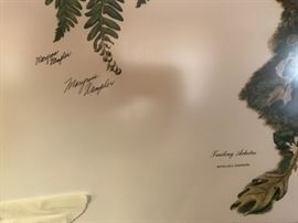 #17	print of Mary Rose Wampler "Trailing Arbutes" 	 $75.00 	