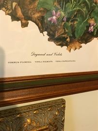 #44	Mary Wampler print Dogwood/violet 	 $75.00 	