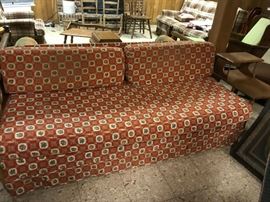 #97	vintage orange day bed 72 long	 $50.00 	