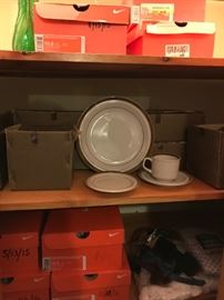 #159	Brown Monterey Stoneware Japan  62pcs. 	 $80.00 	