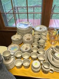 #155	Royal Doulton Cornwall tableware 101 pcs.	 $150.00 	