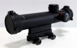 Leapers Red Dot Scope 4x20 R/G Mil-Dot With Popup Covers And Mount