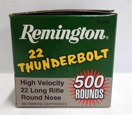 Remington 22LR Round Nose Approximate 500 Rounds