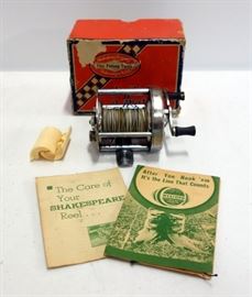 Shakespeare Criterion 1961 Jeweled Engraved Level-Winding Reel