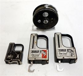 Herter's No 709 Old Fly Reel And Fish Weight Scales (3)