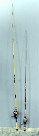 Eagle Claw Starfire 6-1/2' Spinning Rod With Reel And Rod With Garcia Mitchell 408 Reel