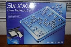 Tabletop Sudoku Set from Sharper Image