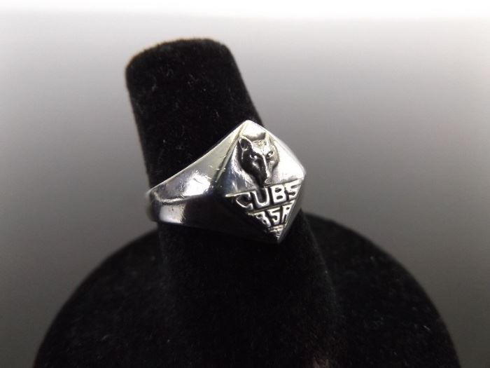 .925 Sterling Silver Cub Scout Ring Size 6
