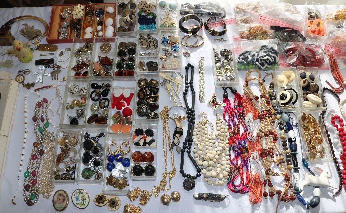 Loads of costume and Sterling Jewelry
