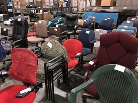 lots of chairs