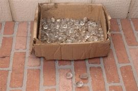 8. Group Lot of Egg Shaped Prisms