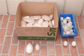 12. Lot of Two 2 Boxes of Alabaster Lighting Elements