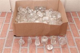 13. Group Lot of Crystal Lighting Elements