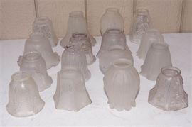 28. Group Lot of Glass Shades