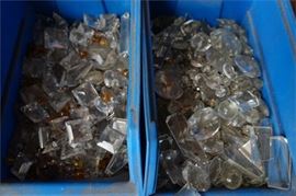 46. Two 2 Boxes of Cut Crystal Prisms