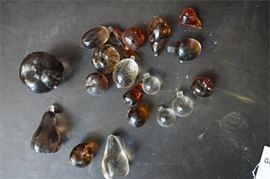 50. Miscellaneous Lot of Clear Colored Polished Prisms