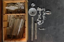 81. Group Lot of Prisms Lighting Components