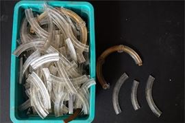 99. Group Lot of Glass Lighting Elements