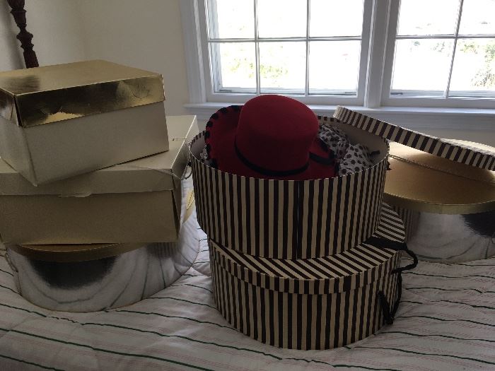 Henri Bendel Hats w/Boxes