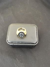18 K Italian Intaglio Ring