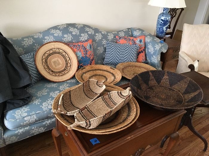 8 Pieces African Baskets