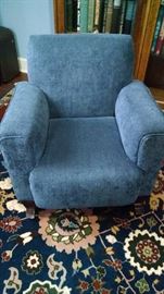CHILDS UPHOLSTERED ROCKING CHAIR