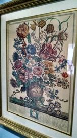 BEAUTIFUL FRAMED  VINTAGE  PRINTS