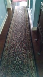 EX-LONG .....BEAUTIFUL QUALITY WOOL RUNNER