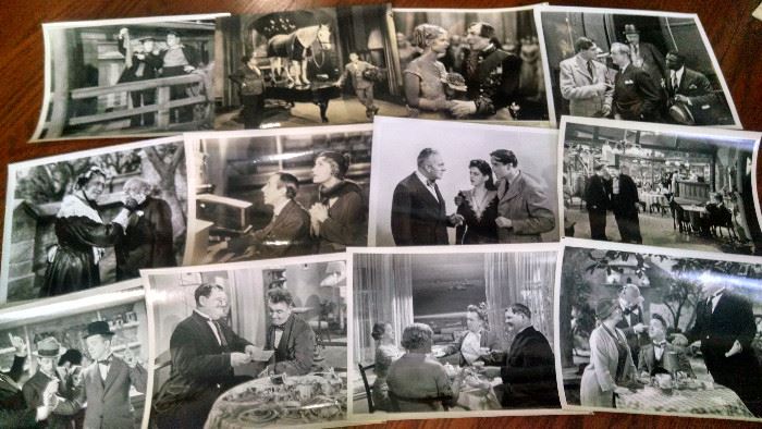 GREAT SELECTION OF VINTAGE BLACK/ WHITE MOVIE STAR PHOTOS...30S/40S